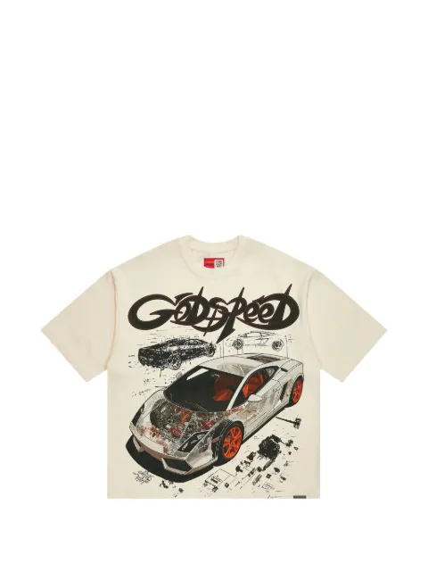 GODSPEED playera con estampado gráfico