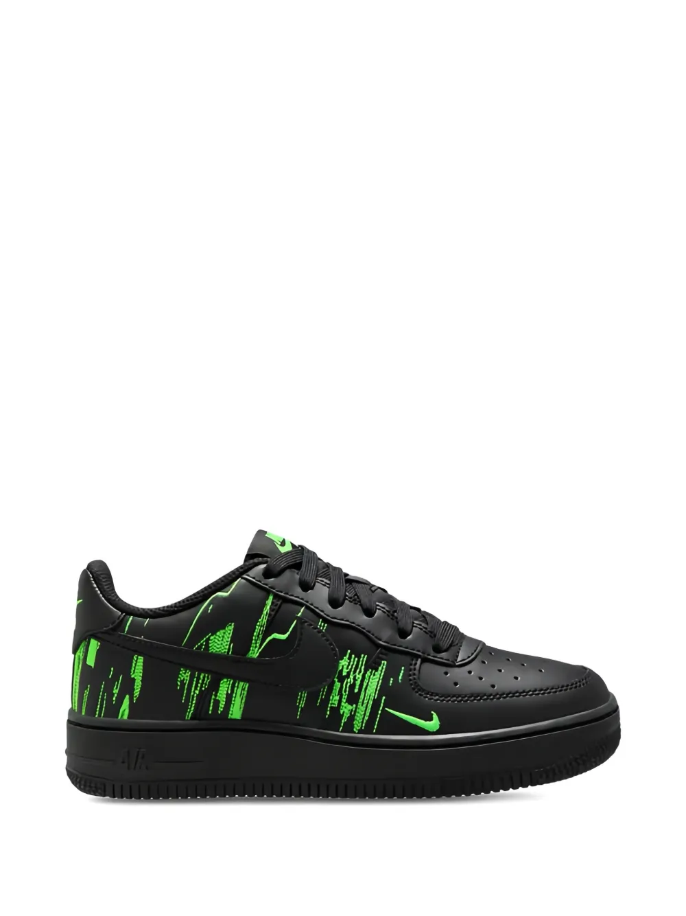 Nike Kids Air Force 1 Low "Matrix" sneakers - Nero