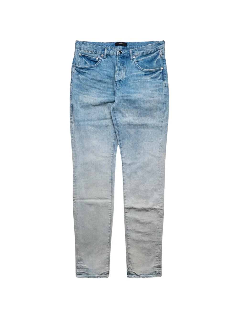 Purple Brand button-fastening jeans - Blu
