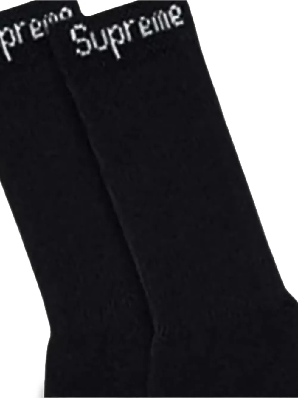 Supreme Sokken met logoprint Zwart