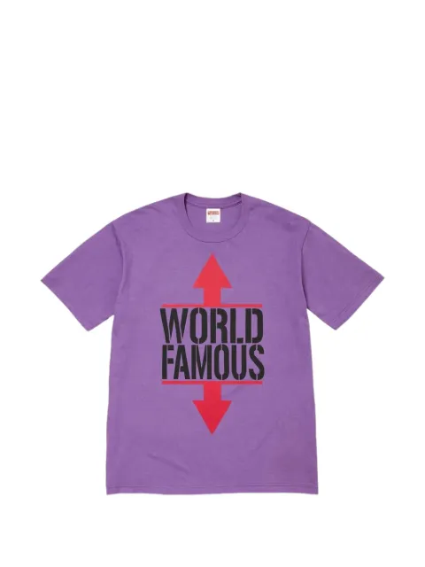 Supreme playera World Famous