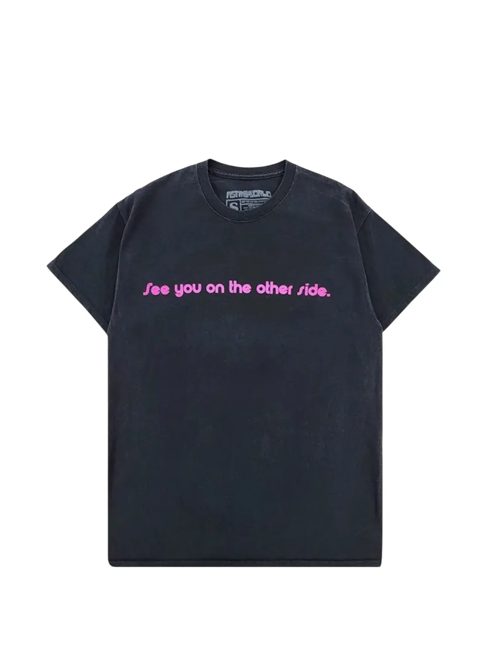 Travis Scott Astrofest Lollipop T-shirt In Black
