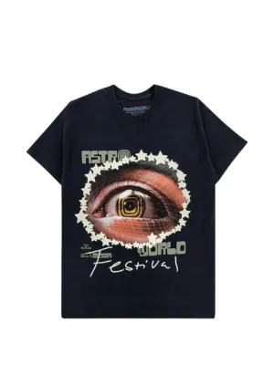 Travis Scott x Nike x FCB Washed Spray T-shirt | Black | FARFETCH