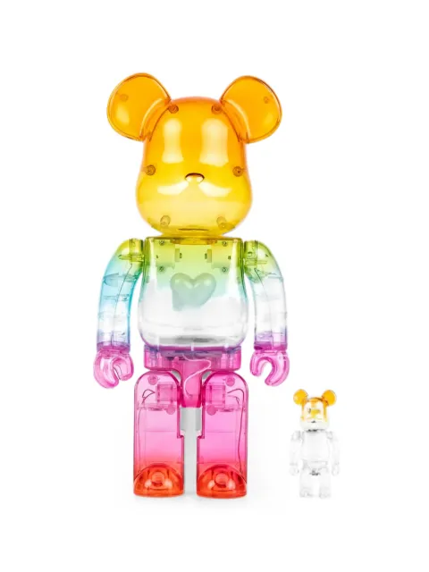 MEDICOM TOY x Emotionally Unavailable BE@RBRICK Gradient Heart figurine set