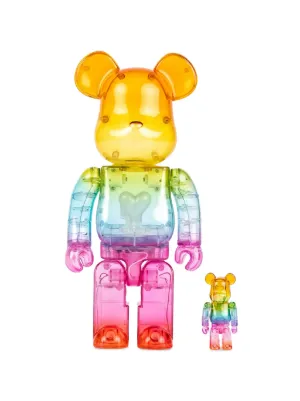 MEDICOM TOY x Public Image Limited Chrome BE@RBRICK 100% And 400