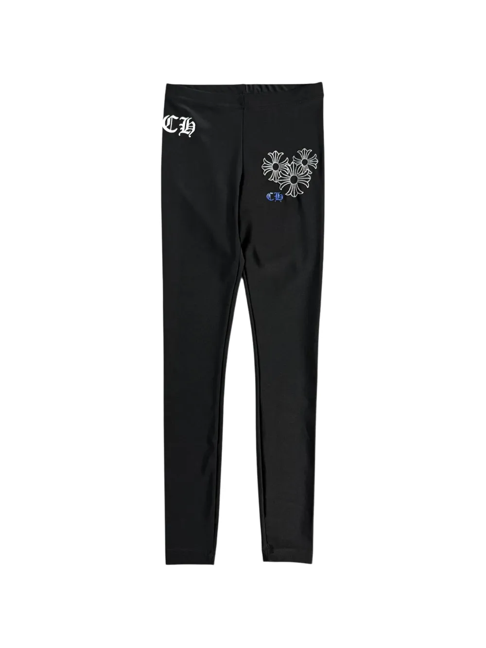 Chrome Hearts Plus Cross leggings - Nero