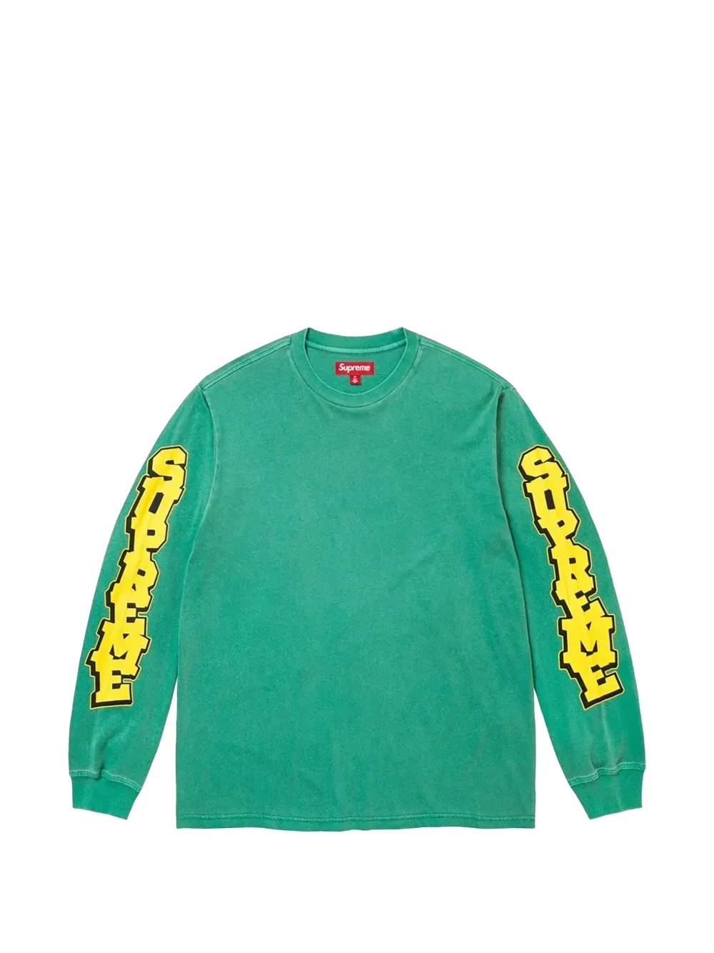 Supreme Cracked Sleeve T-shirt - Grün