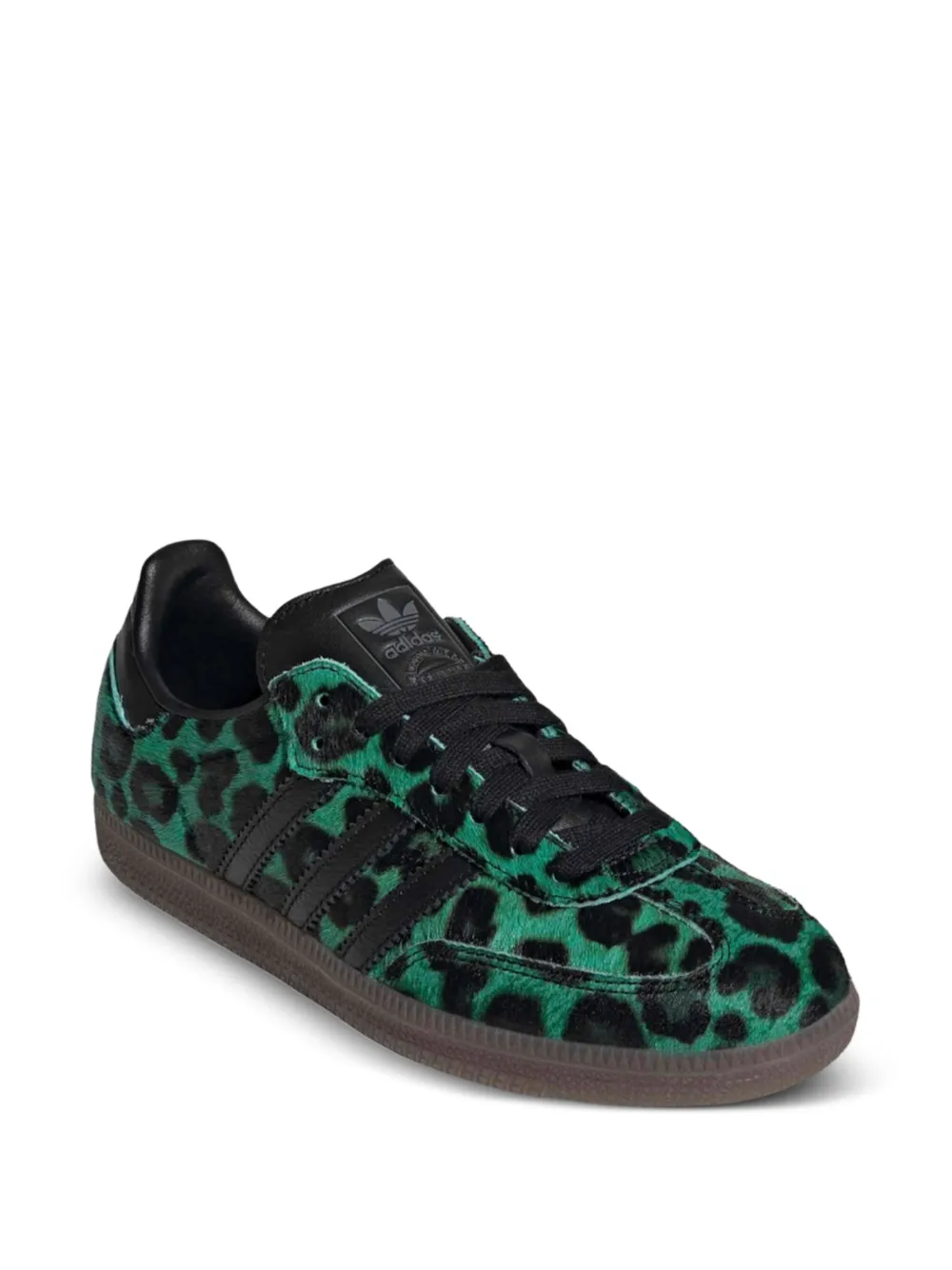 adidas Samba OG "Semi Screaming Green Core Black Gold" sneakers Groen