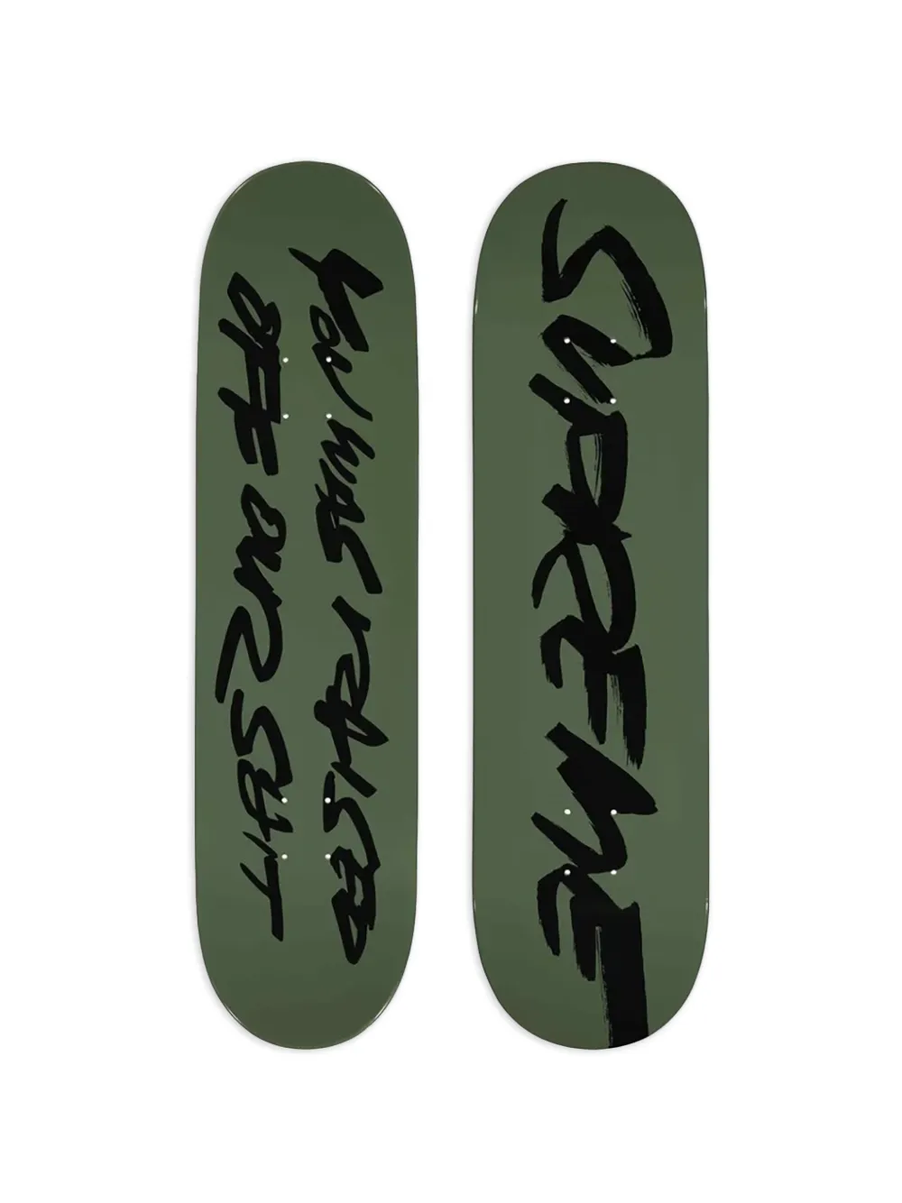 Supreme Futura skateboard deck - Grün