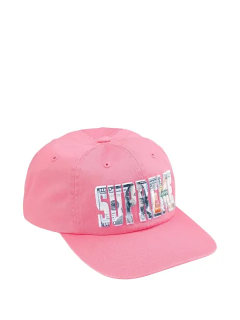 Supreme Money embroidered-logo 6-panel hat