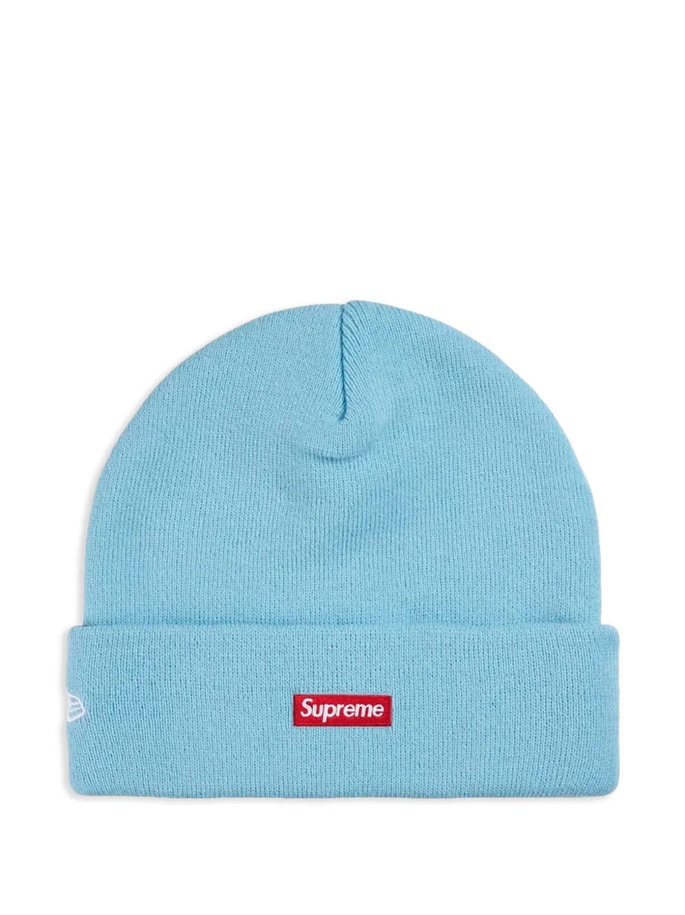 Supreme x New Era Devil muts met geborduurd logo Blauw