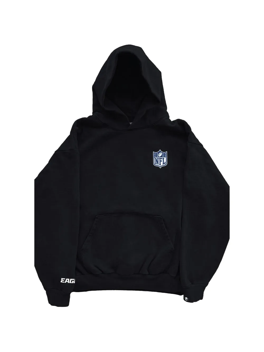 Warren Lotas Eagles logo-patch hoodie - Nero