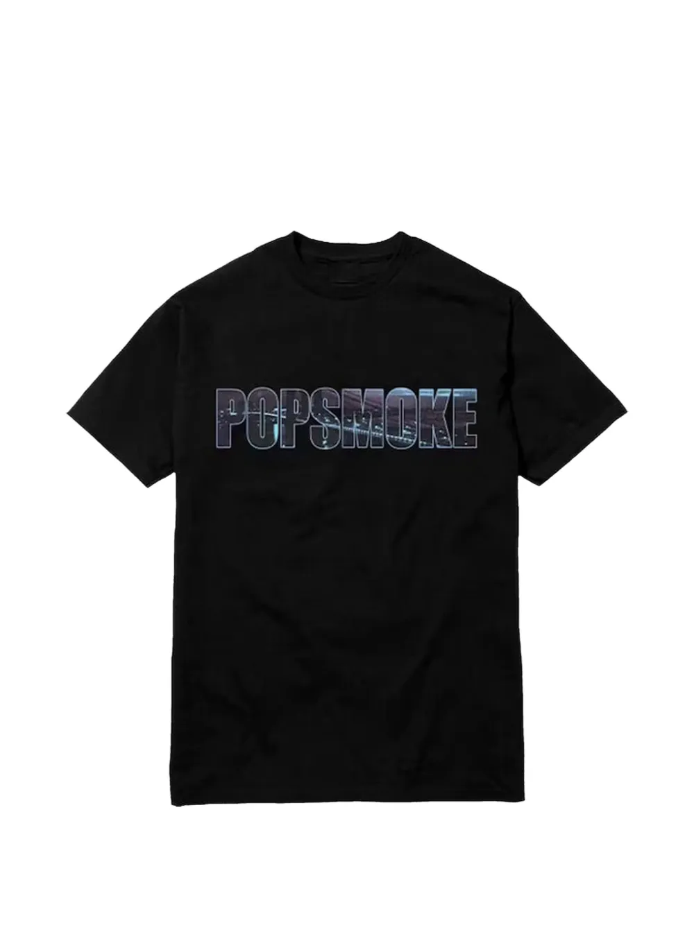 Vlone x Pop Smoke T-shirt - Schwarz