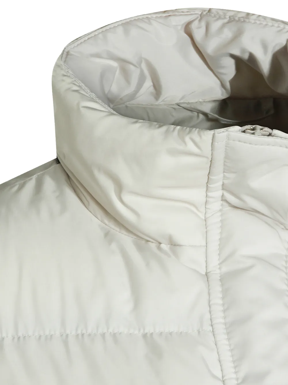 Brunello Cucinelli Gewatteerde bodywarmer Wit