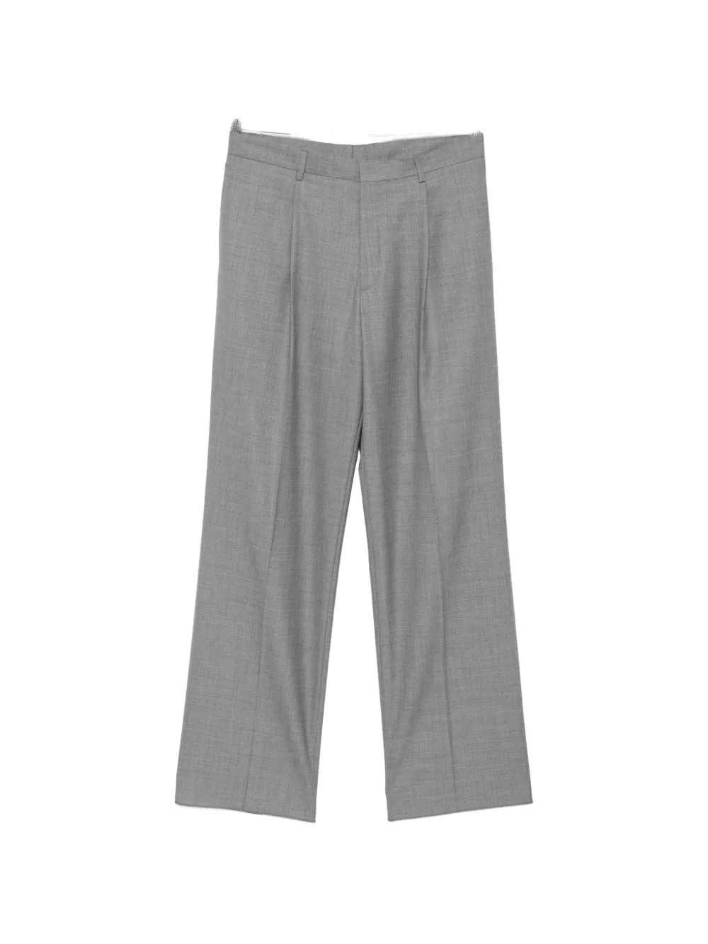 Lardini pleated wide-leg trousers - Grigio