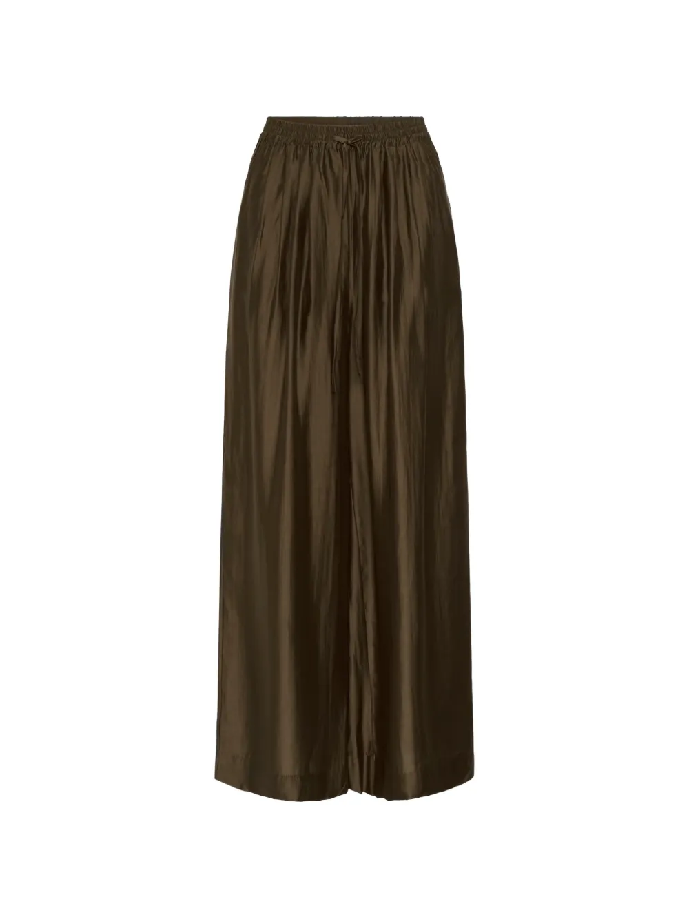 Gestuz Siora drawstring palazzo pants - Braun