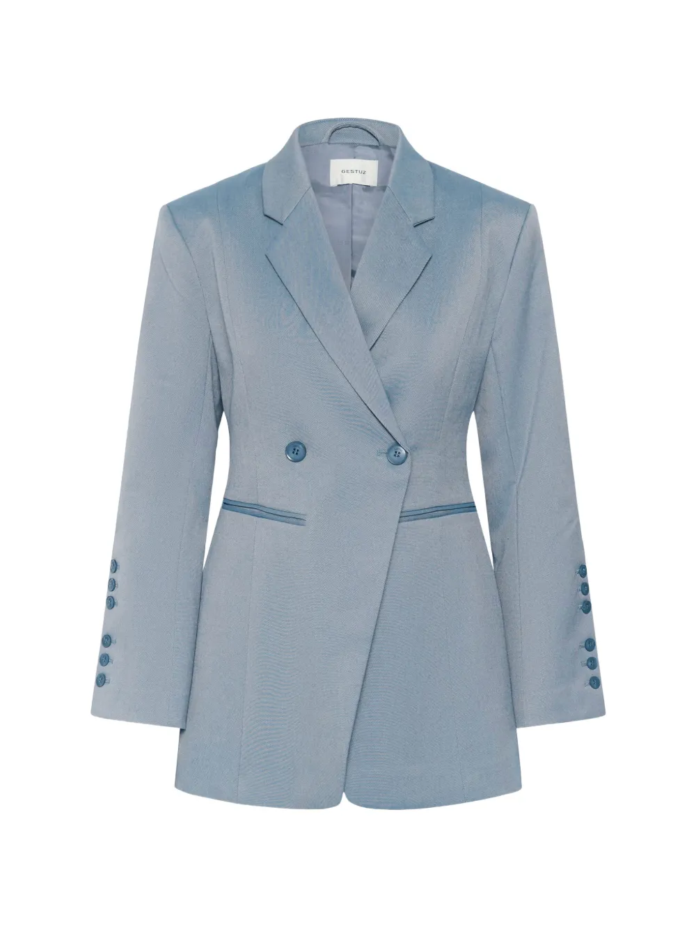 Gestuz Wendi double-breasted blazer - Blau