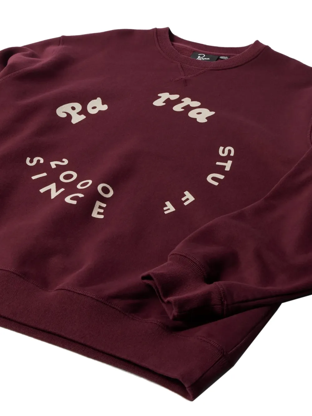 BY PARRA Gasoline sweater met ronde hals Rood