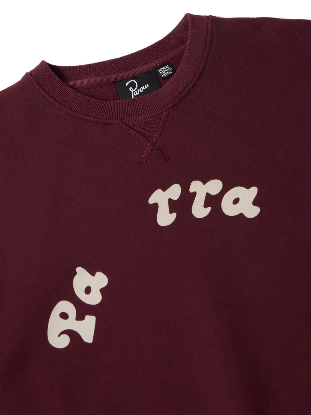 BY PARRA Gasoline sweater met ronde hals Rood
