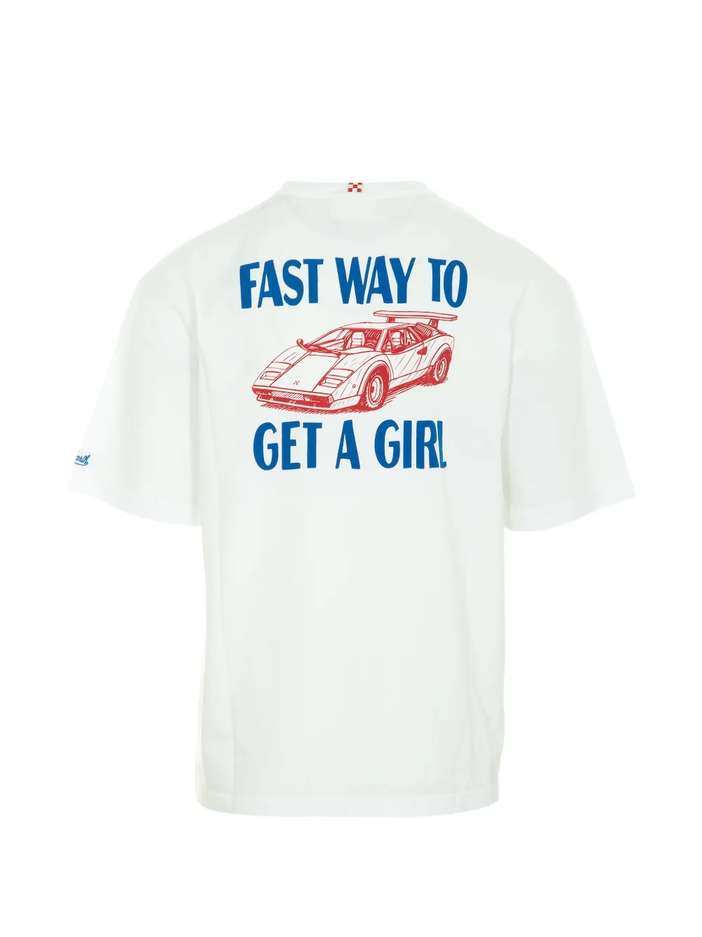 MC2 Saint Barth T-shirt met grafische print Wit