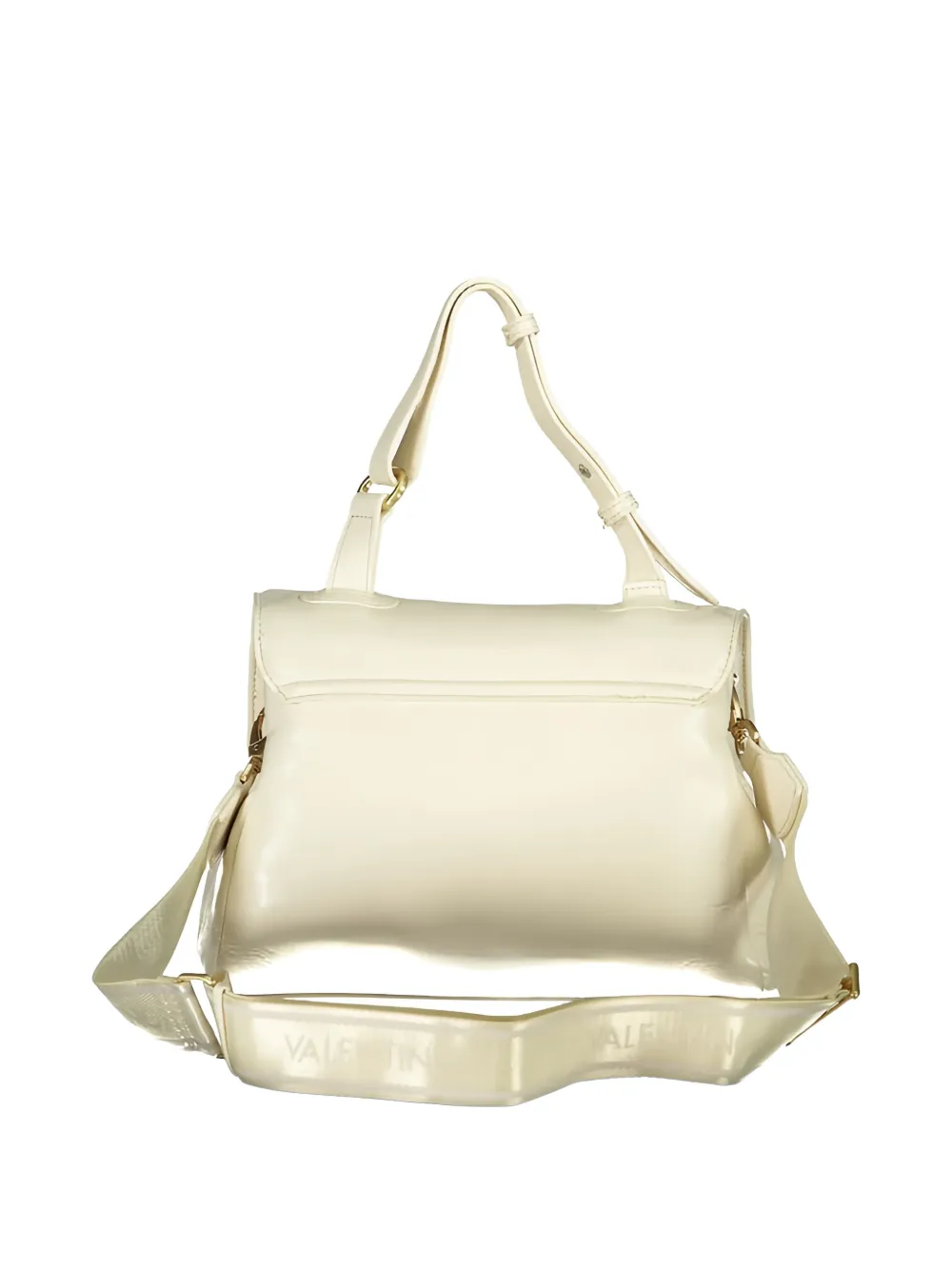 MARIO VALENTINO Heuptas met logoplakkaat Beige