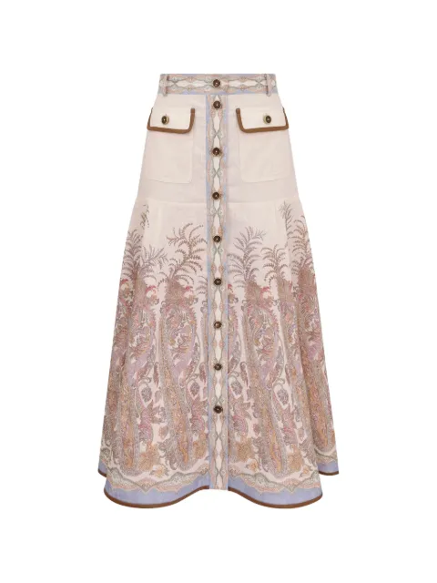 ZIMMERMANN Alchemy A-line skirt