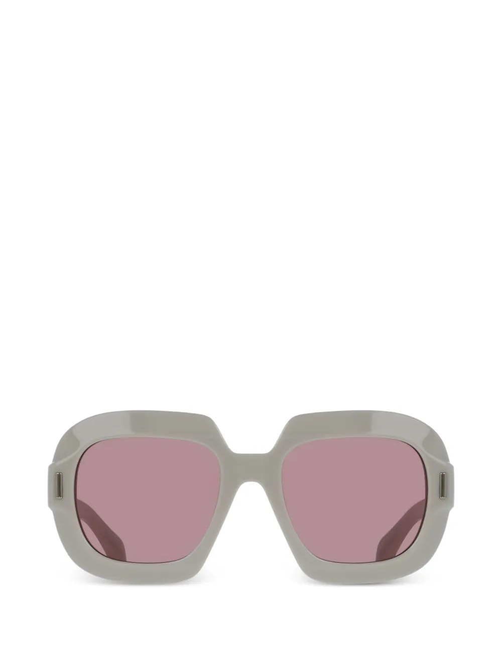 Ferragamo square-frame sunglasses - Toni neutri