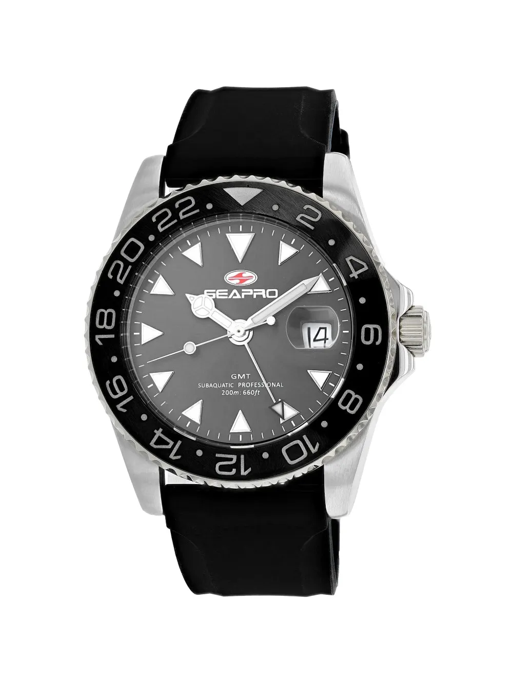 SEAPRO round-shape 42 mm watch - Grigio