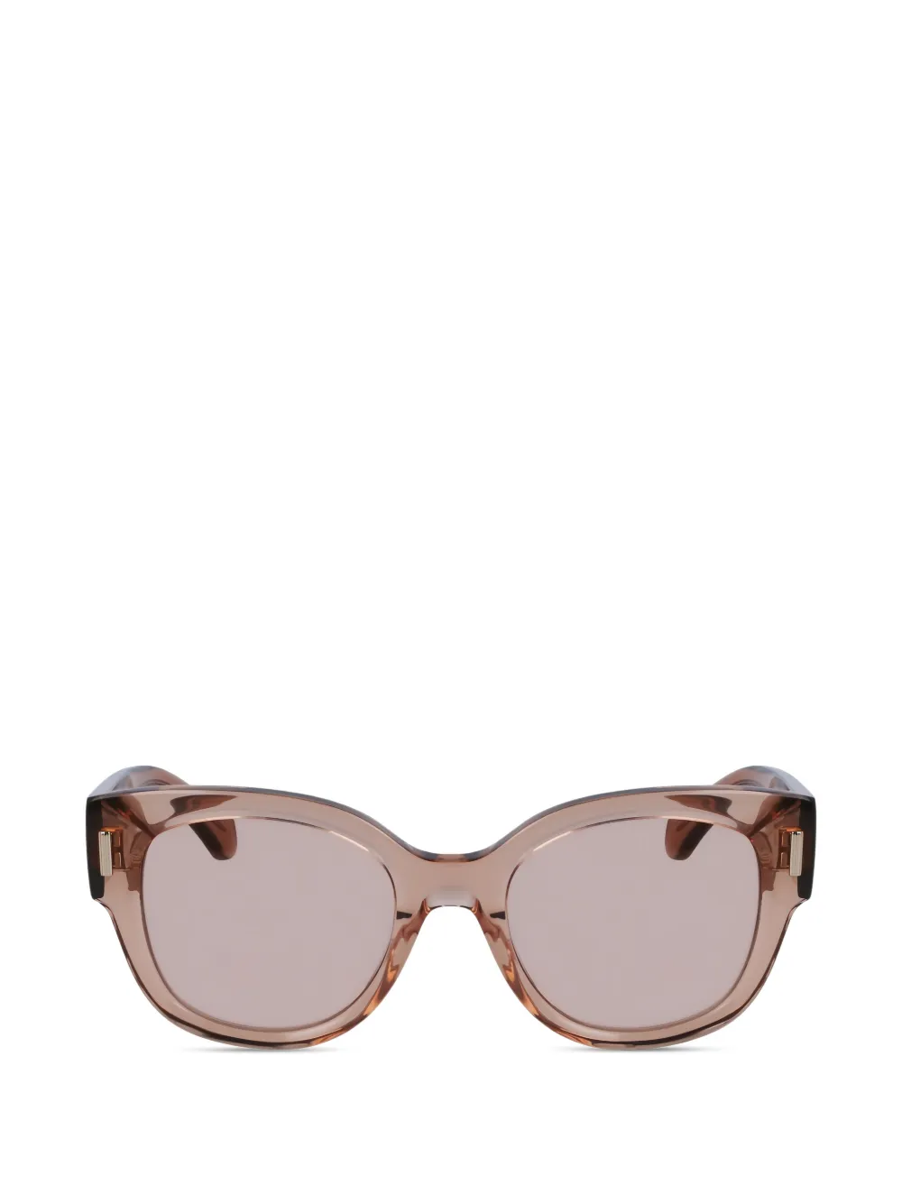 Ferragamo round-frame sunglasses - Braun