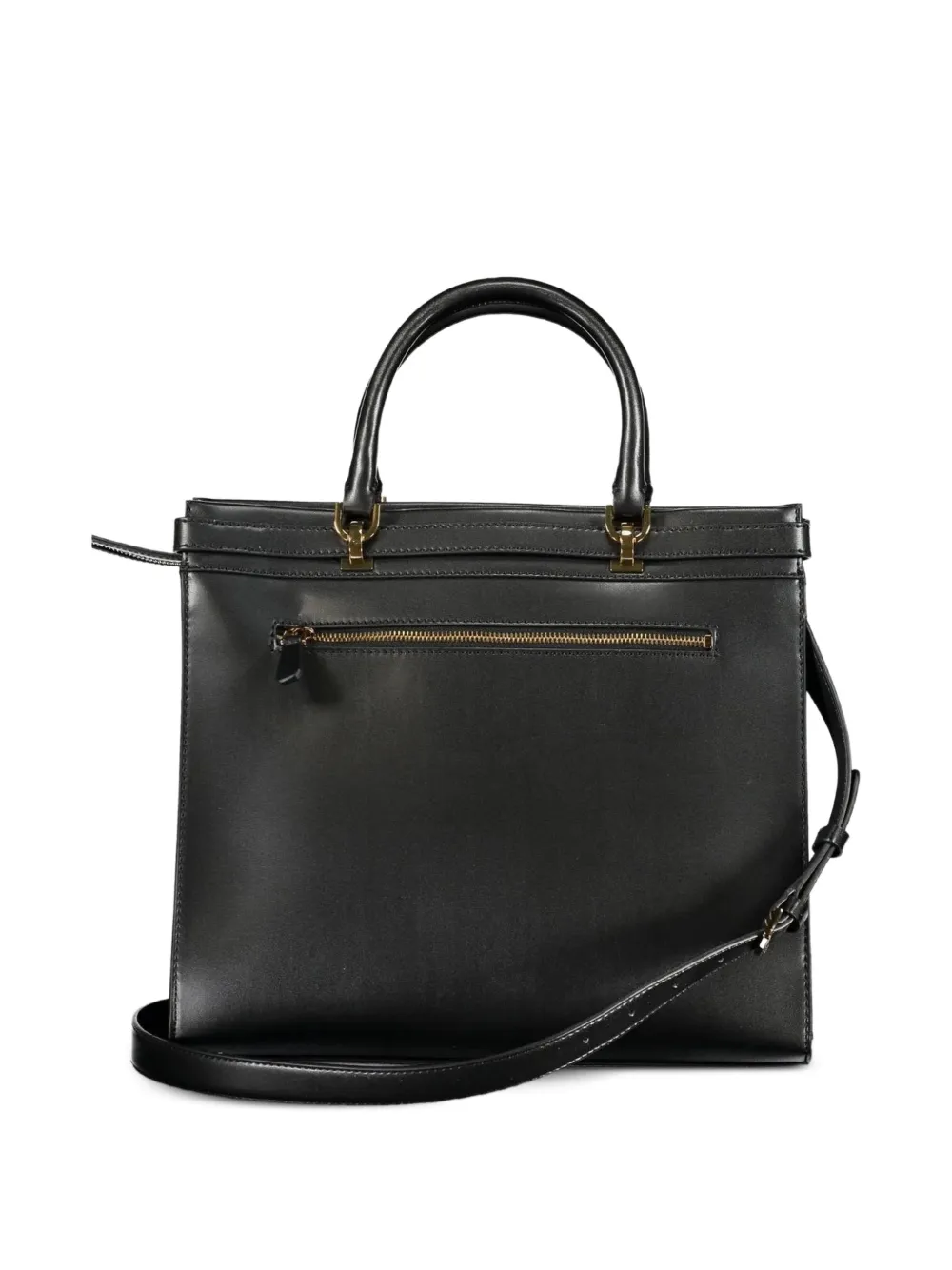 GUESS USA shopper met gespdetail en logo Zwart
