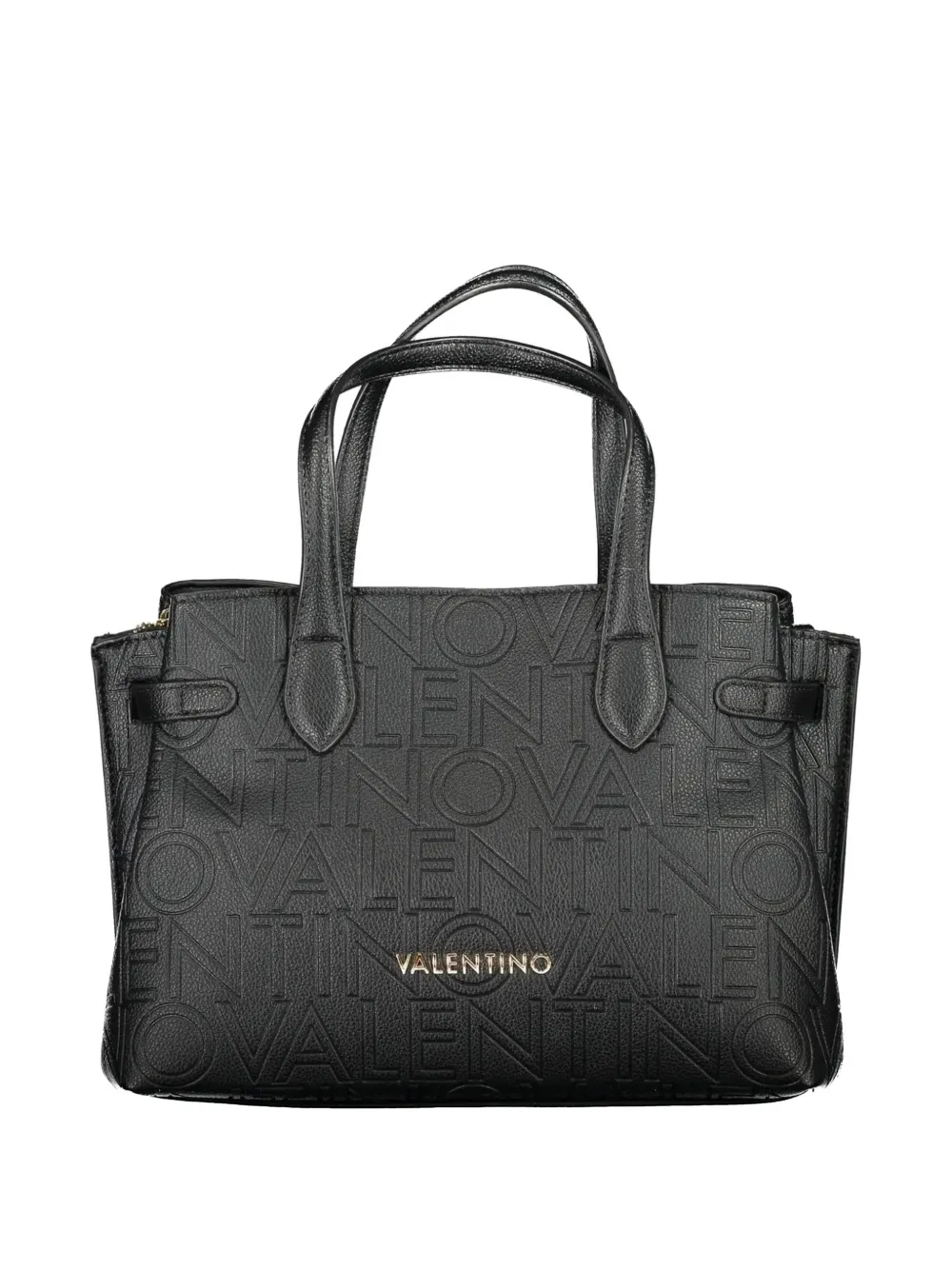 MARIO VALENTINO logo-embossed tote bag - Nero