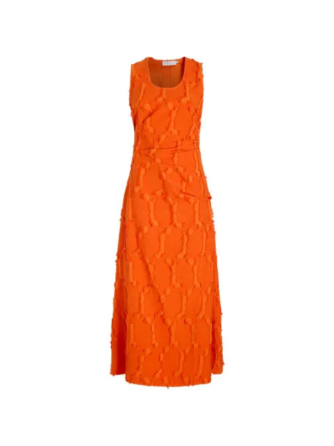 Proenza Schouler White Label vestido largo Violeta