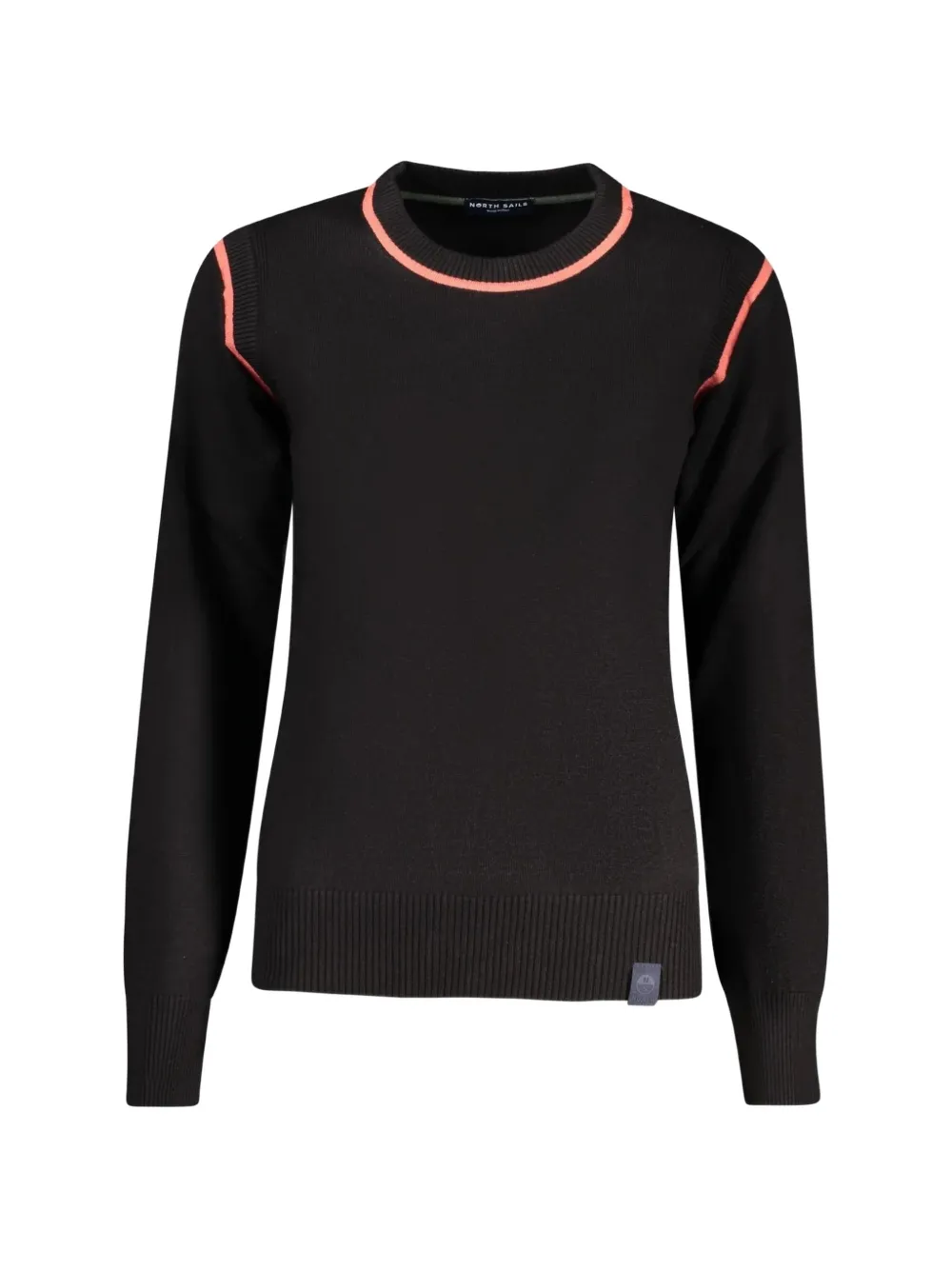 North Sails Maglione con applicazione - Nero