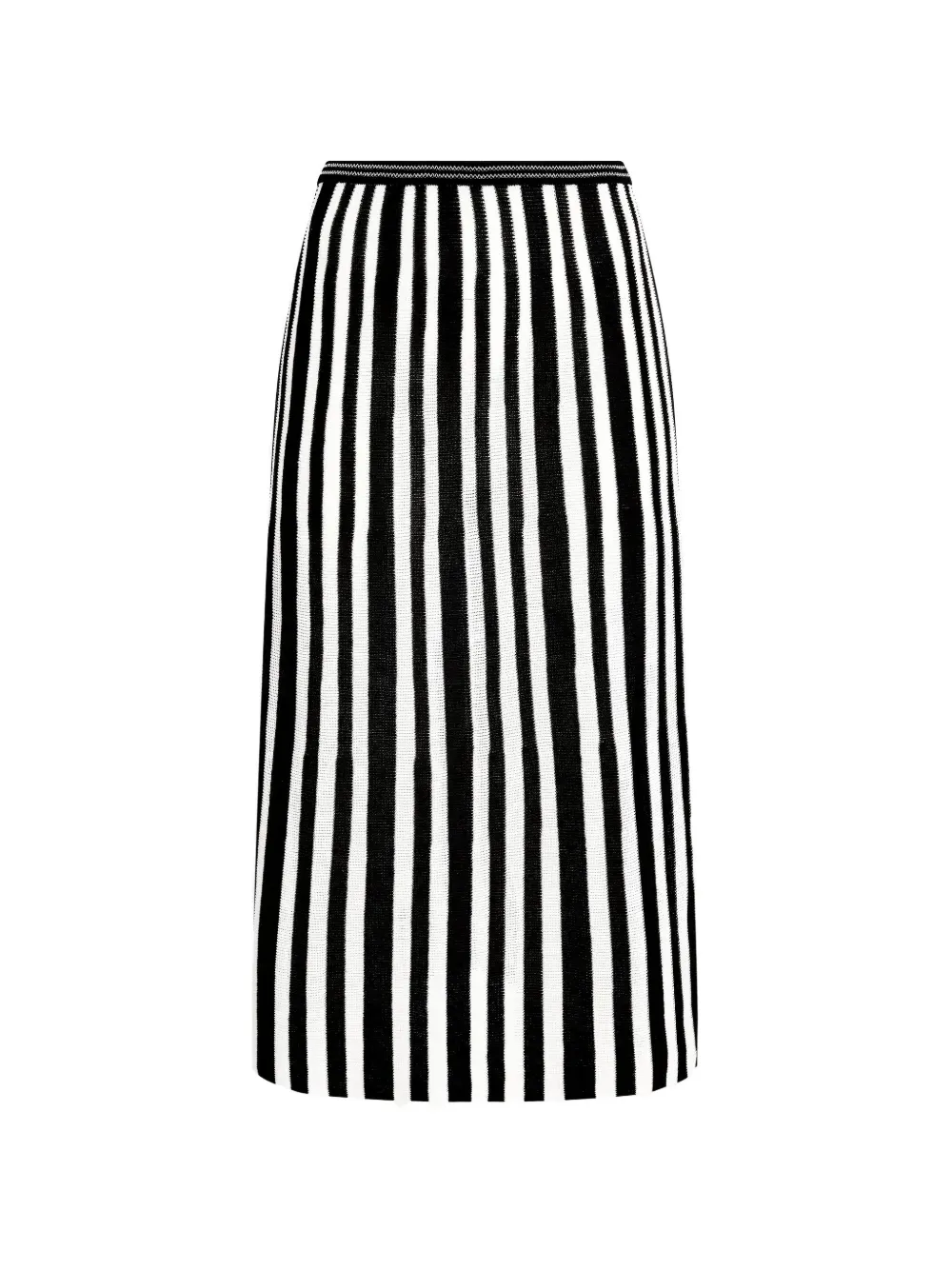 Proenza Schouler White Label Isley ribbed-knit midi skirt - Nero