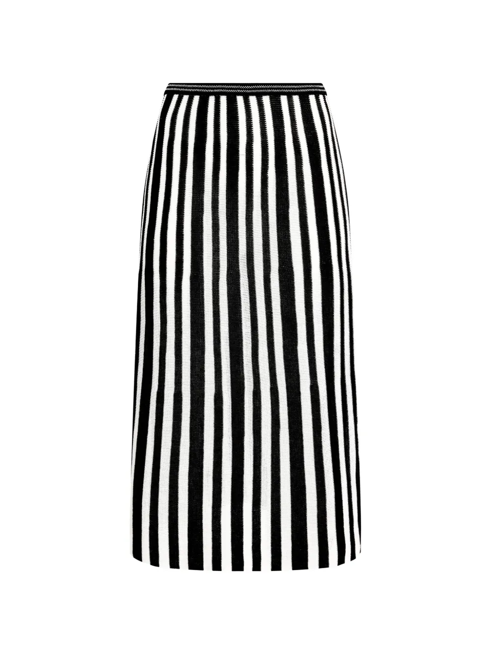 Proenza Schouler White Label Isley ribgebreide midi-rok Zwart
