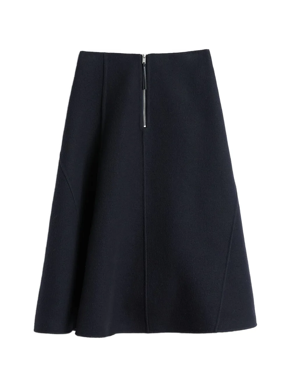 Jil Sander Midi-rok met A-lijn Blauw
