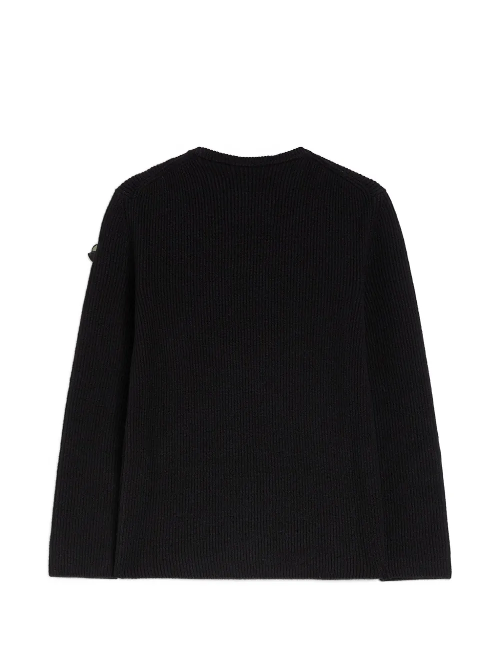 Jil Sander x Moncler geribbelde trui Zwart