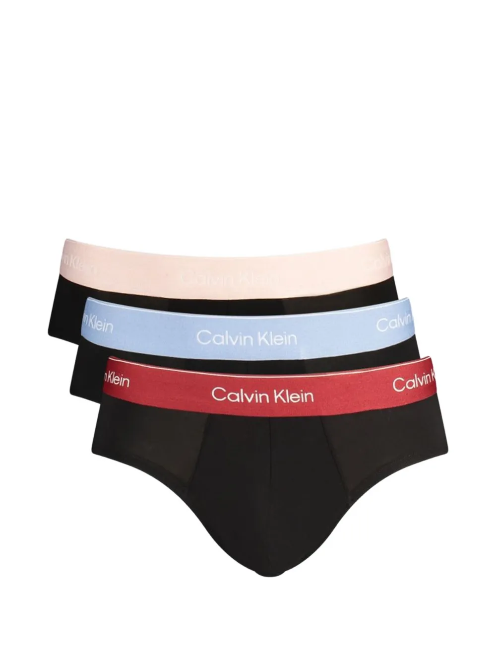 Calvin Klein logo-elasticated briefs - Schwarz