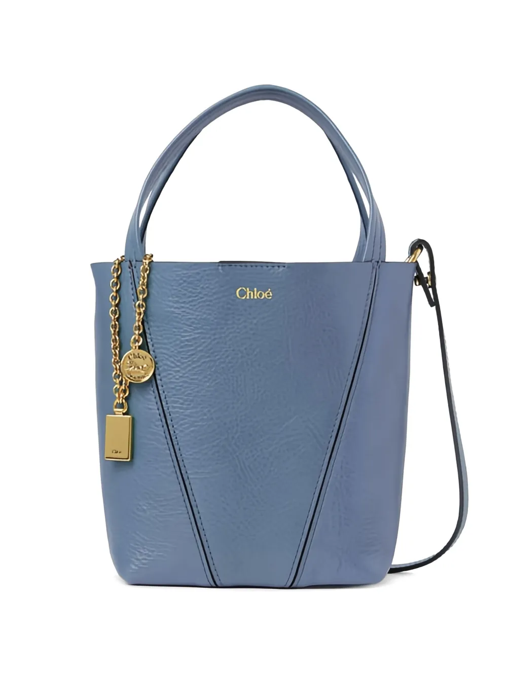 Chloé small Spin tote bag - Blu