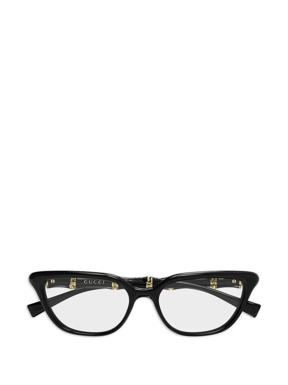 Gucci Eyewear cat-eye-frame glasses - Schwarz
