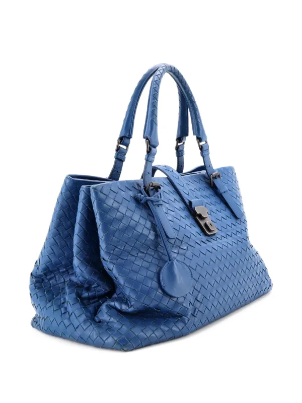 Bottega Veneta Pre-Owned ローマ バッグ イントレチャート ナッパ 