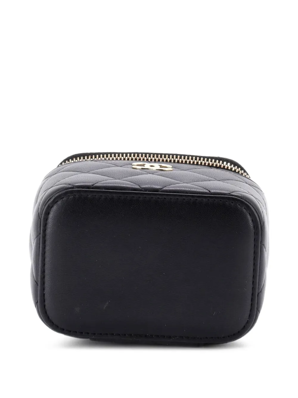 CHANEL Pre-Owned バニティケース＆パールチェーン クラッチバッグ