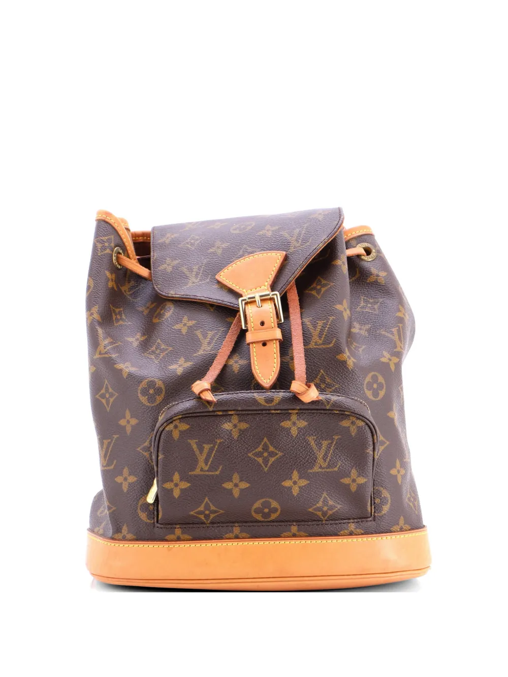 Louis Vuitton Pre-Owned Vintage Montsouris Monogram Canvas MM backpack - Marrone