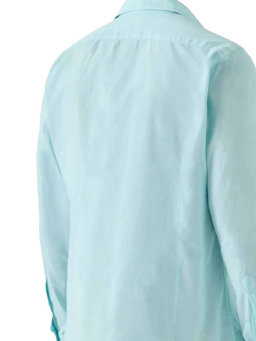 MC2 Saint Barth Katoenen overhemd met geborduurd logo Blauw