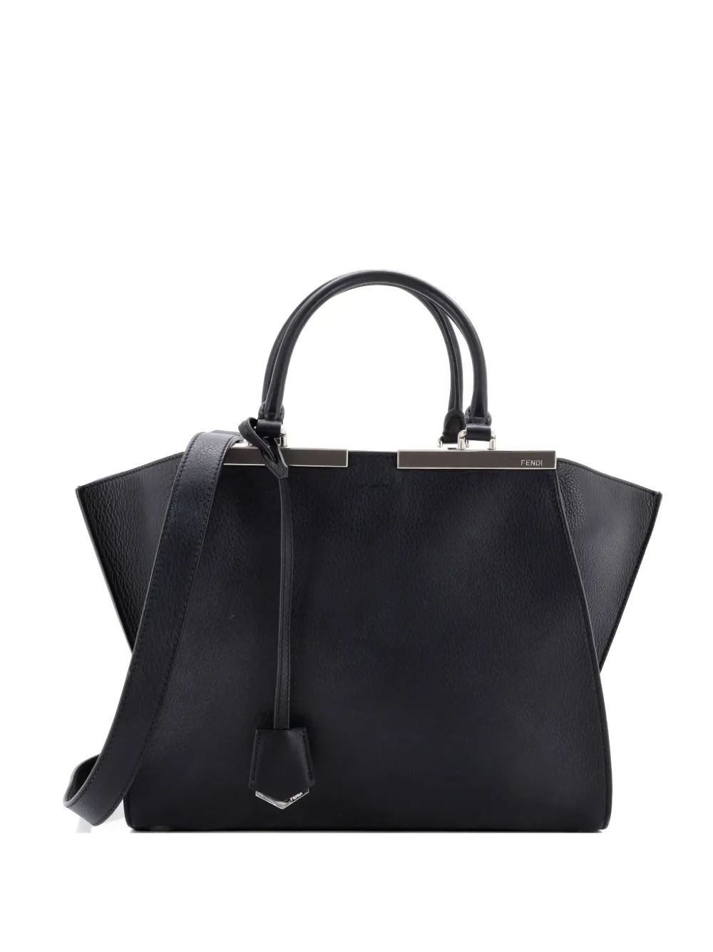 Fendi Pre-Owned Petite 3Jours Bag Leather satchel - Nero