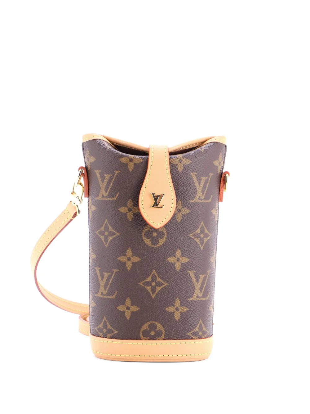 Louis Vuitton Pre-Owned Fold Me Pouch Monogram Canvas-Umhängetasche - Braun