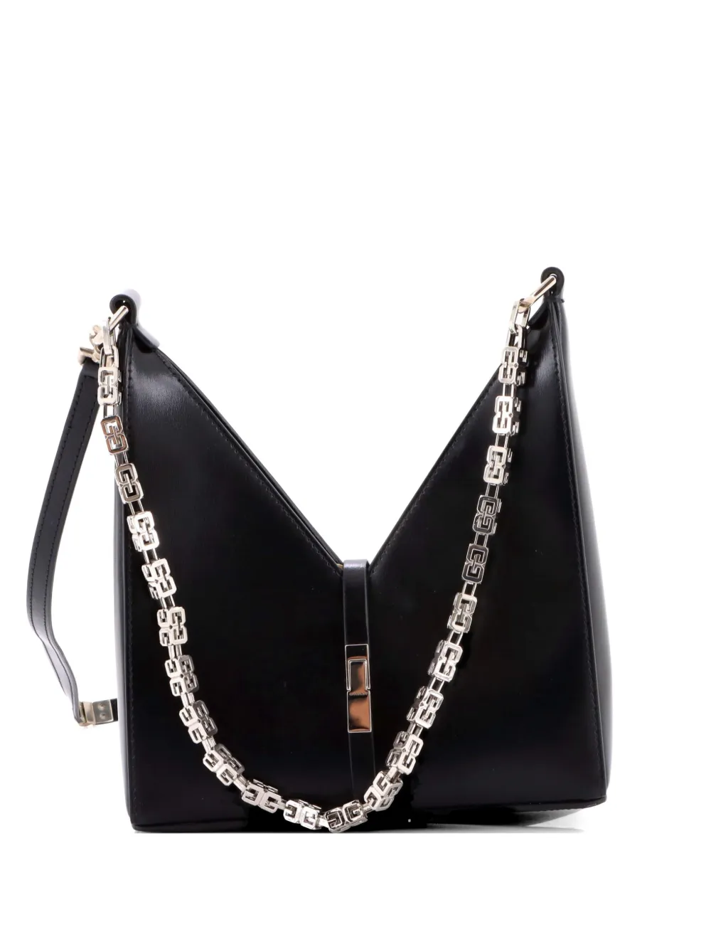 Givenchy Pre-Owned Cut Out Bag Leather Mini crossbody bag - Nero