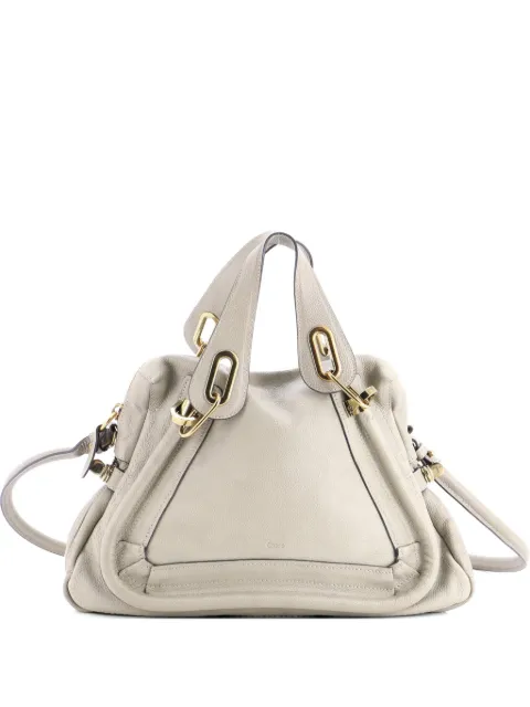 Chloé Pre-Owned bolsa satchel Paraty mediana de piel
