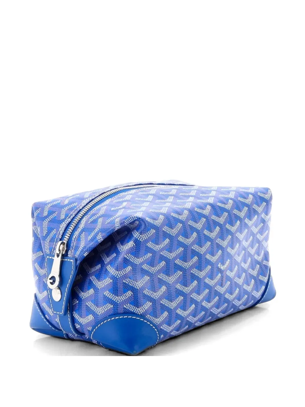 Goyard Pre-Owned Boeing Trousse de Toilette Pouch Coated Canvas 25 clutch bag - Blu