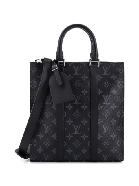Louis Vuitton Pre-Owned Sac Plat Cross Bag Monogram Eclipse Canvas tote bag